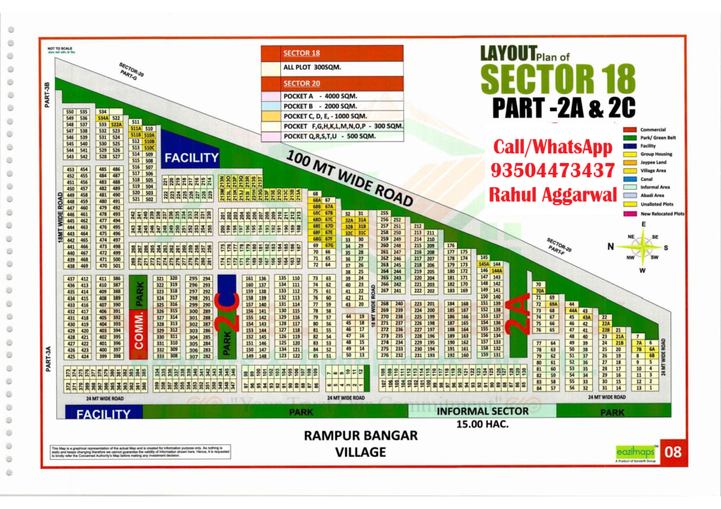 Yamuna Authority Sector 18 Pocket 2A & 2C-yamuna expressway yeida plots