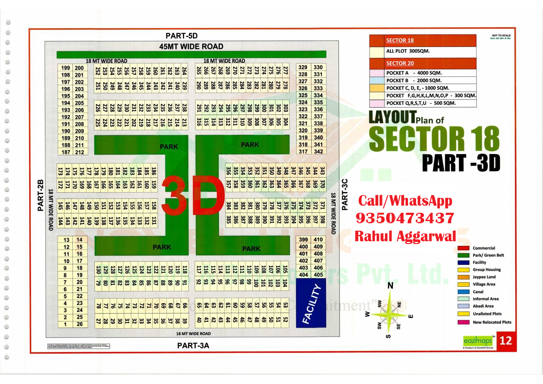 Yamuna Authority Sector 18 Pocket 3D-yamuna expressway yeida plots