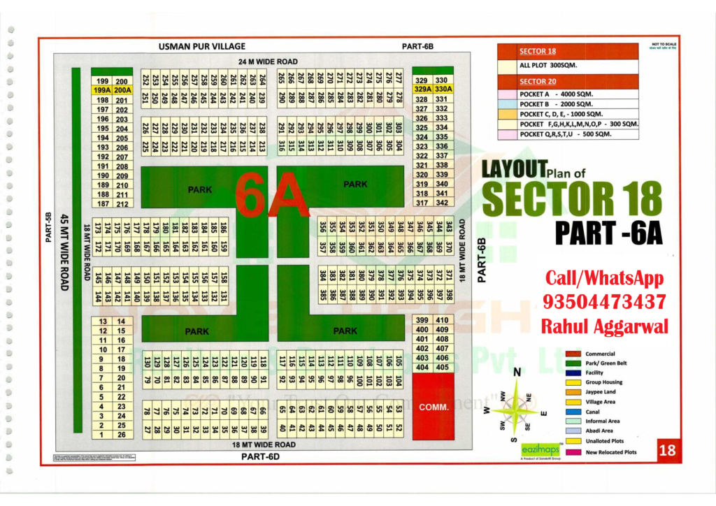Yamuna Authority Sector 18 Pocket 6A-yamuna expressway yeida plots