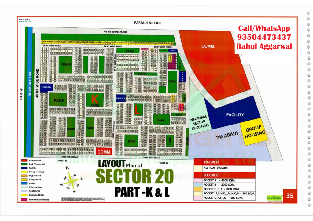 Yamuna Authority Sector 20 Pocket K & Yamuna Expressway YEIDA plots