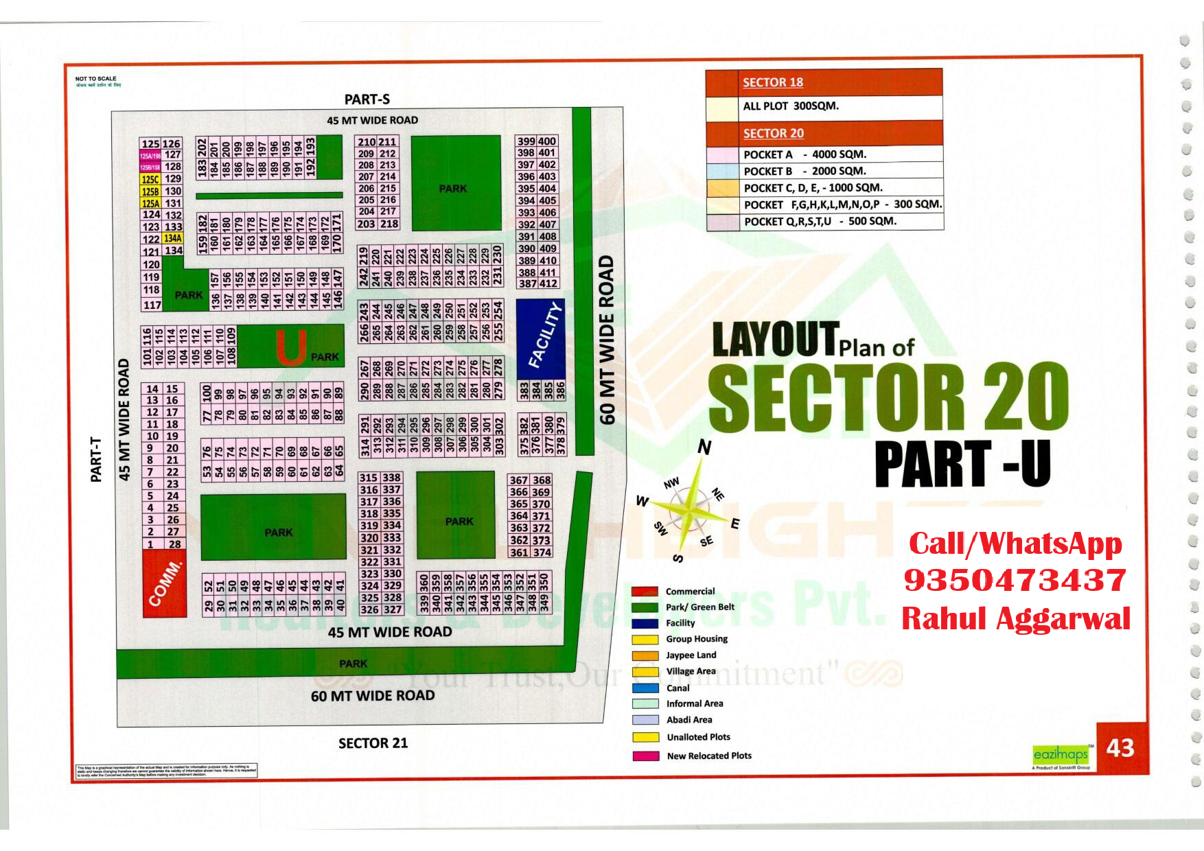 Yamuna Authority Sector 20 Pocket U-Yamuna Expressway
