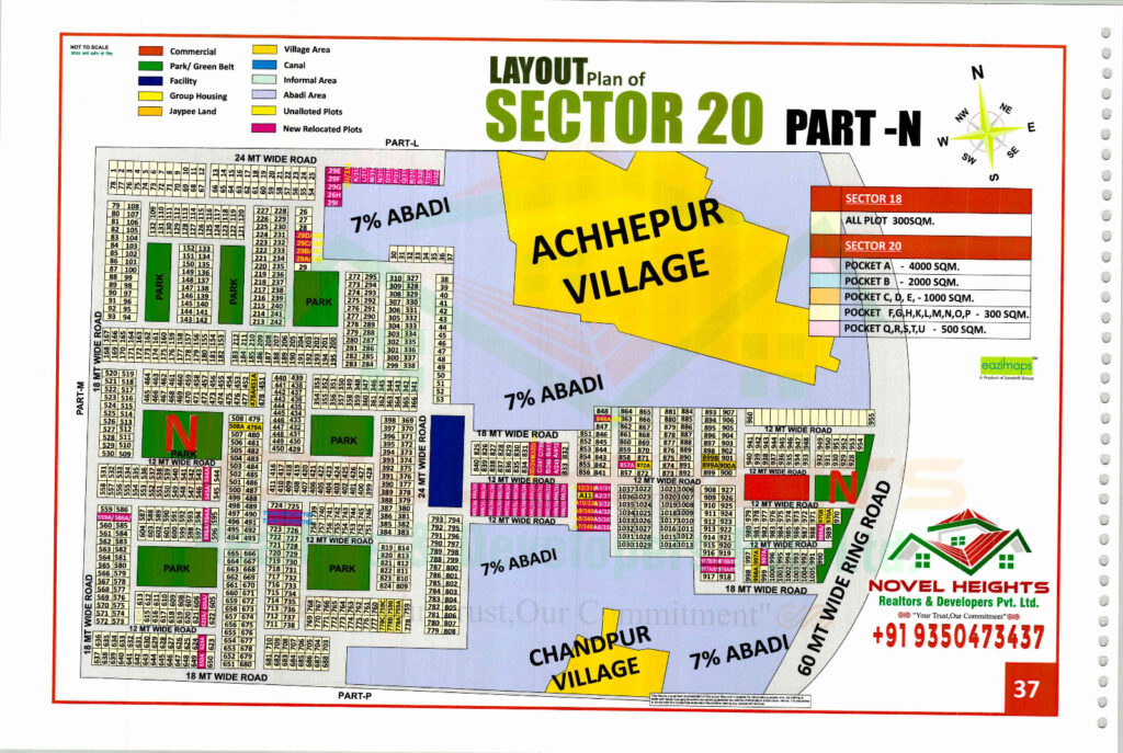 Yamuna Authority Sector 20 Pocket N-Yamuna Expressway YEIDA Plots