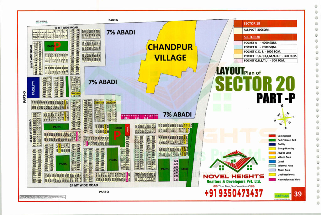 Yamuna Authority Sector 20 Pocket P-Yamuna Expressway YEIDA Plots