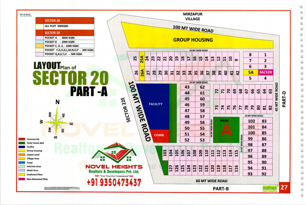 Yamuna Authority Sector 20 Pocket A-yamuna expressway yeida plots