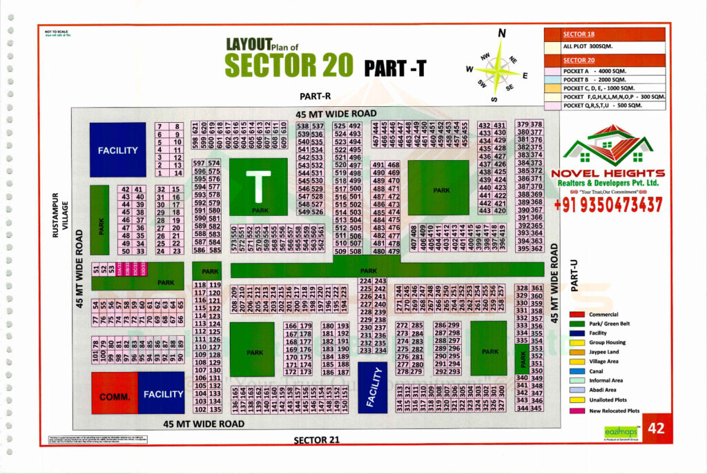 Yamuna Authority Sector 20 Pocket T-Yamuna Expressway YEIDA Plots