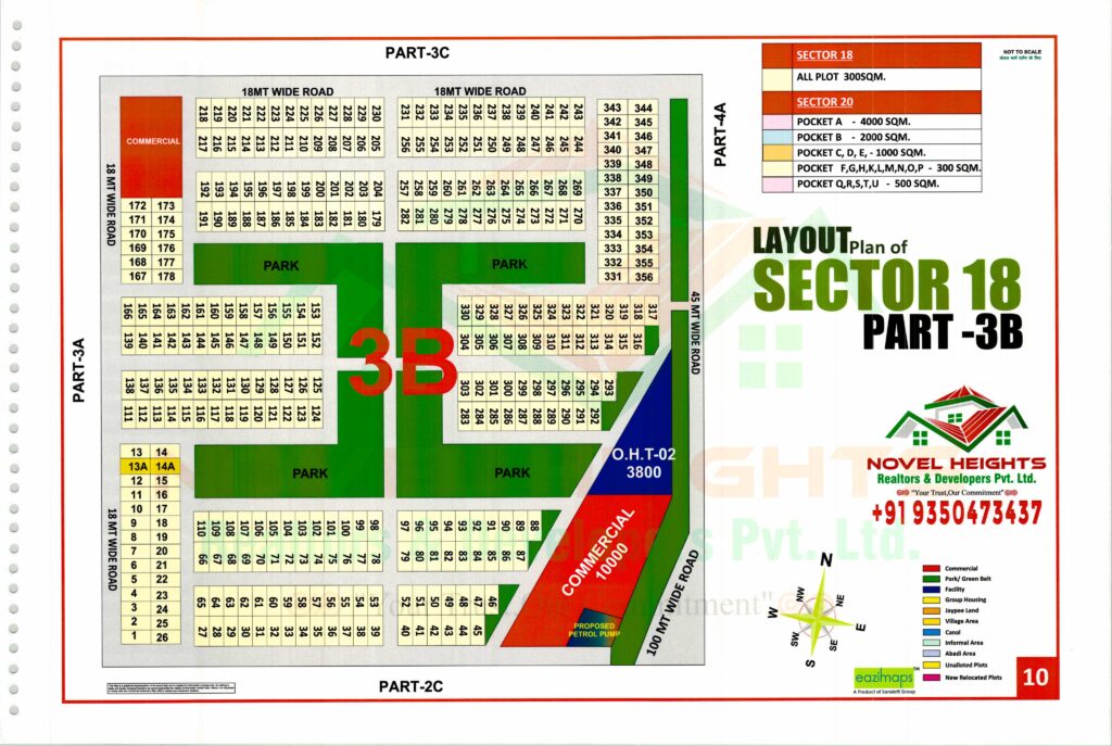 Yamuna Authority Sector 18 Pocket 3B- Yamuna Expressway Yeida plots