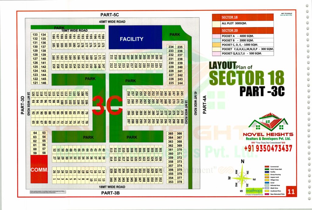 Yamuna Authority Sector 18 Pocket 3C-yamuna expressway yeida plots