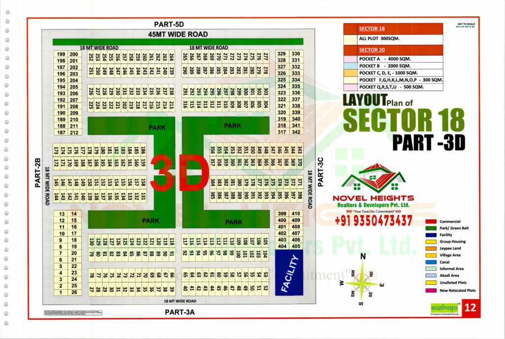 Yamuna Authority Sector 18 Pocket 3D-yamuna expressway yeida plots