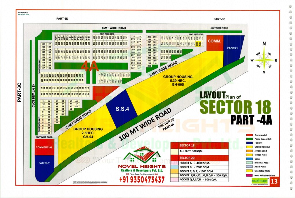 Yamuna Authority Sector 18 Pocket 4A-yamuna expressway yeida plots