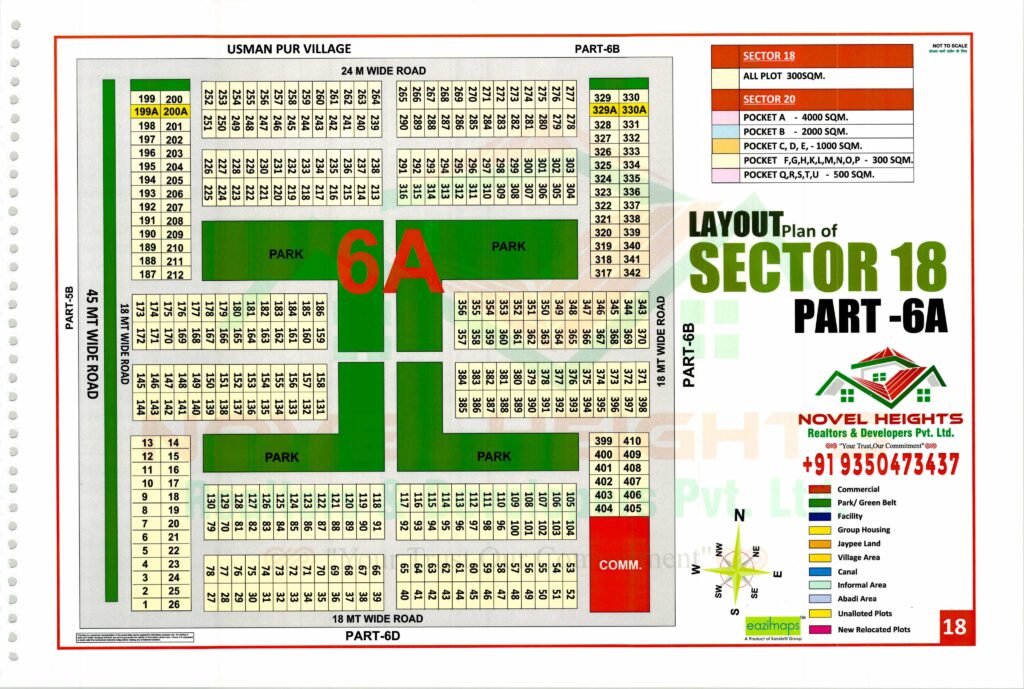 Yamuna Authority Sector 18 Pocket 6A-yamuna expressway yeida plots