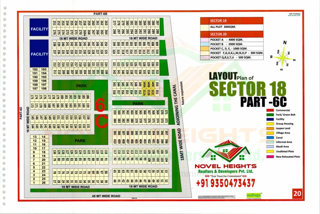 Yamuna Authority Sector 18 Pocket 6C-yamuna expressway yeida plots
