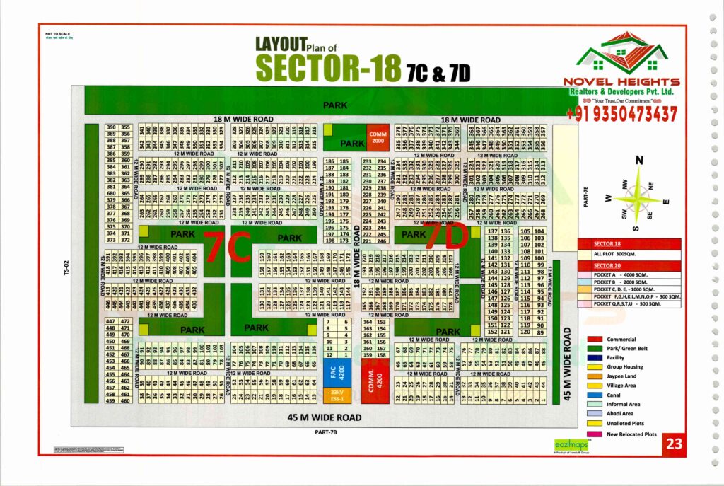 Yamuna Authority Sector 18 Pocket 7C & 7D-yamuna expressway yeida plots