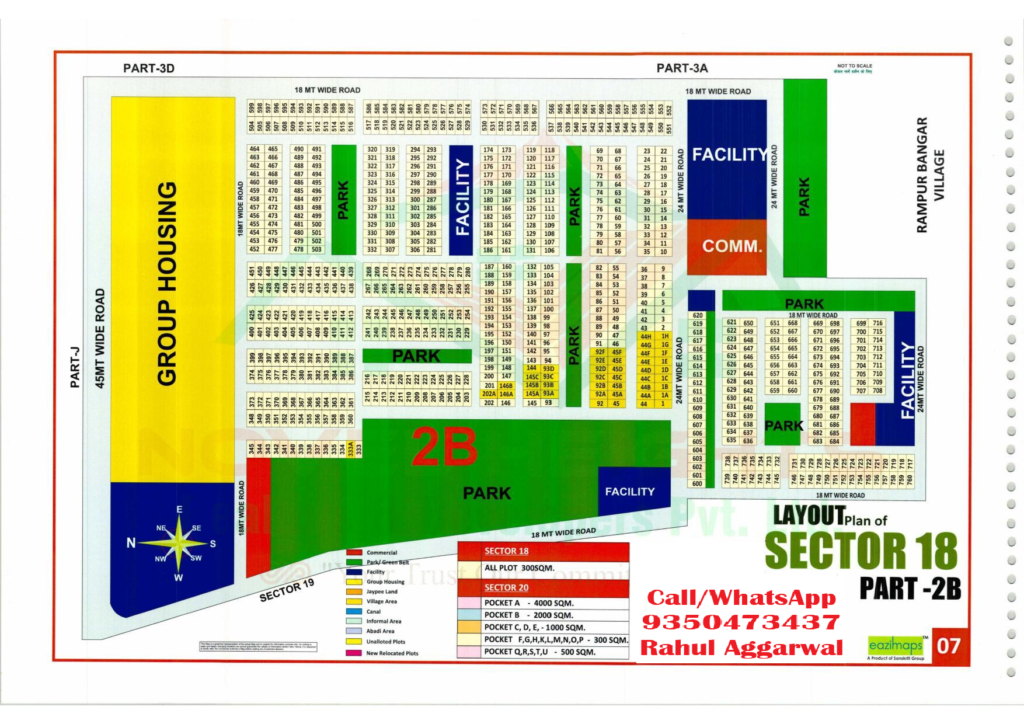 Yamuna Authority Sector 18 Pocket 2 B-Yamuna Expressway YEIDA plots
