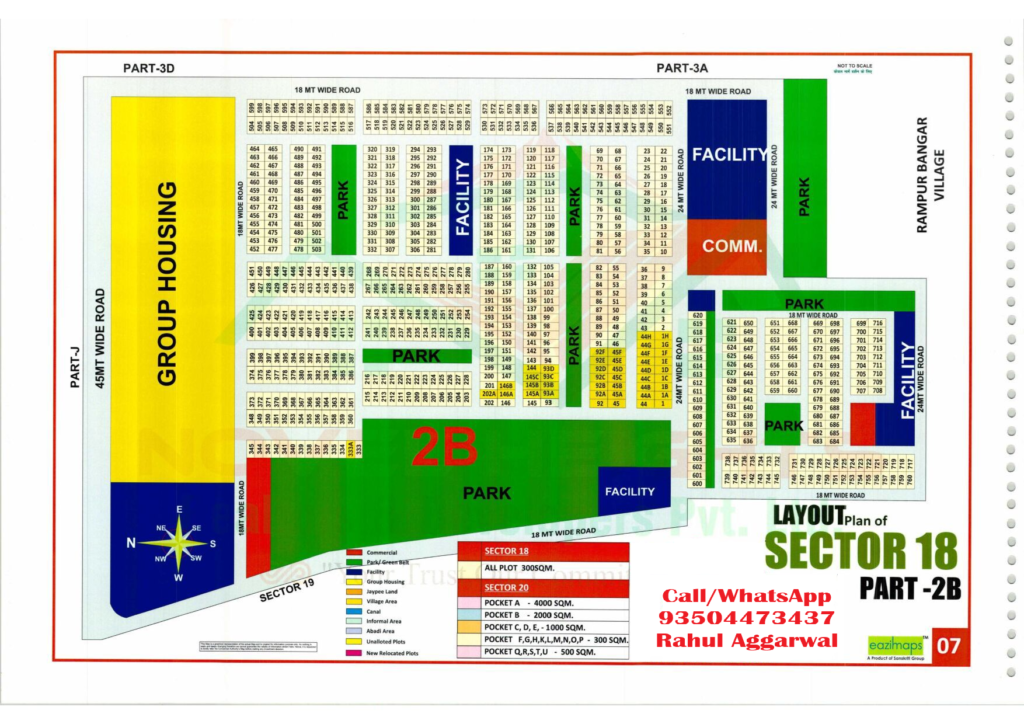 Yamuna Authority Sector 18 Pocket 2 B-Yamuna Expressway YEIDA plots
