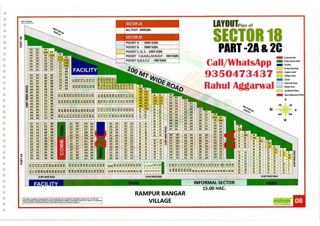 Yamuna Authority Sector 18 Pocket 2A & 2C-yamuna expressway yeida plots
