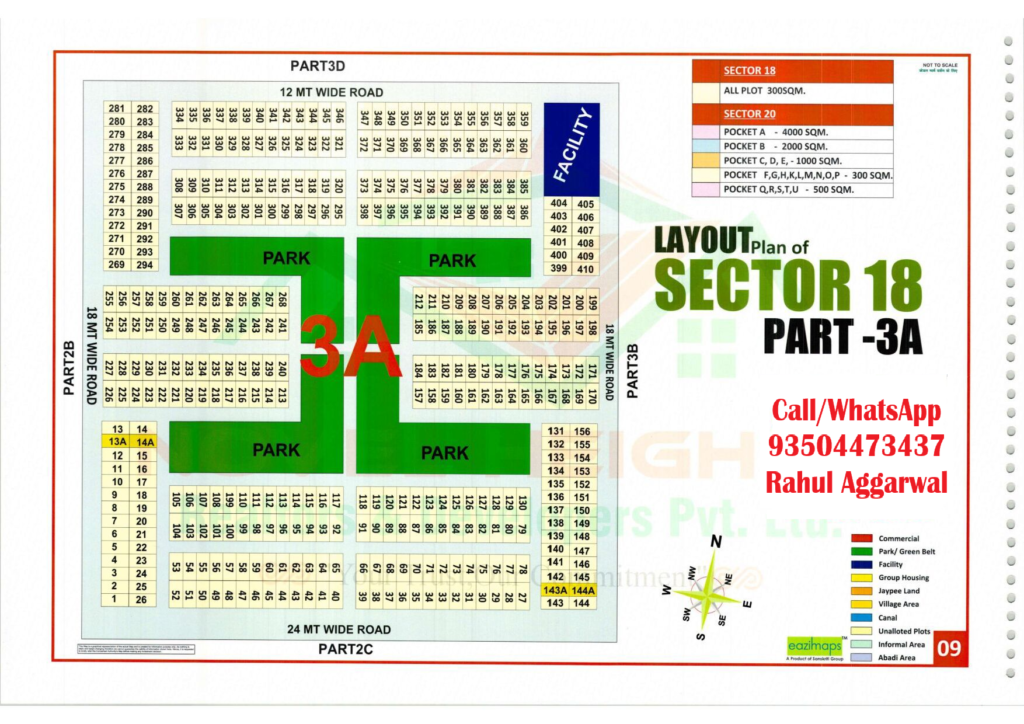 Yamuna Authority Sector 18 Pocket 3A-Yamuna Expressway Yeida plots