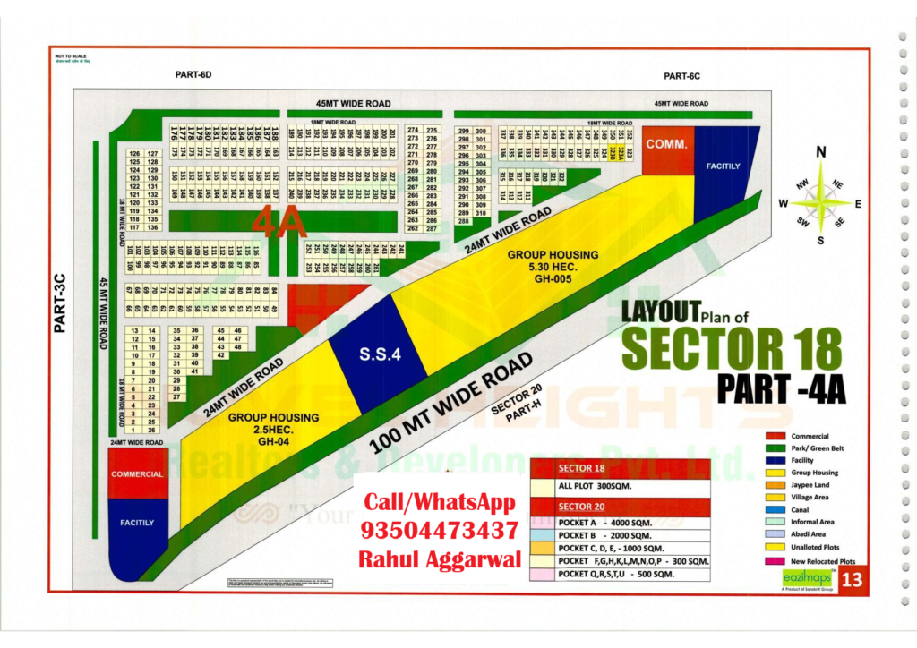 Yamuna Authority Sector 18 Pocket 4A-yamuna expressway yeida plots