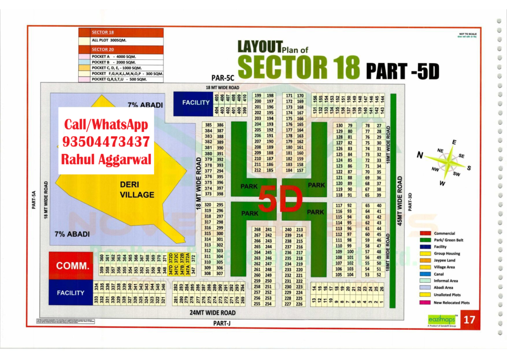 Yamuna Authority Sector 18 Pocket 5D-Yamuna Expressway YEIDA plots