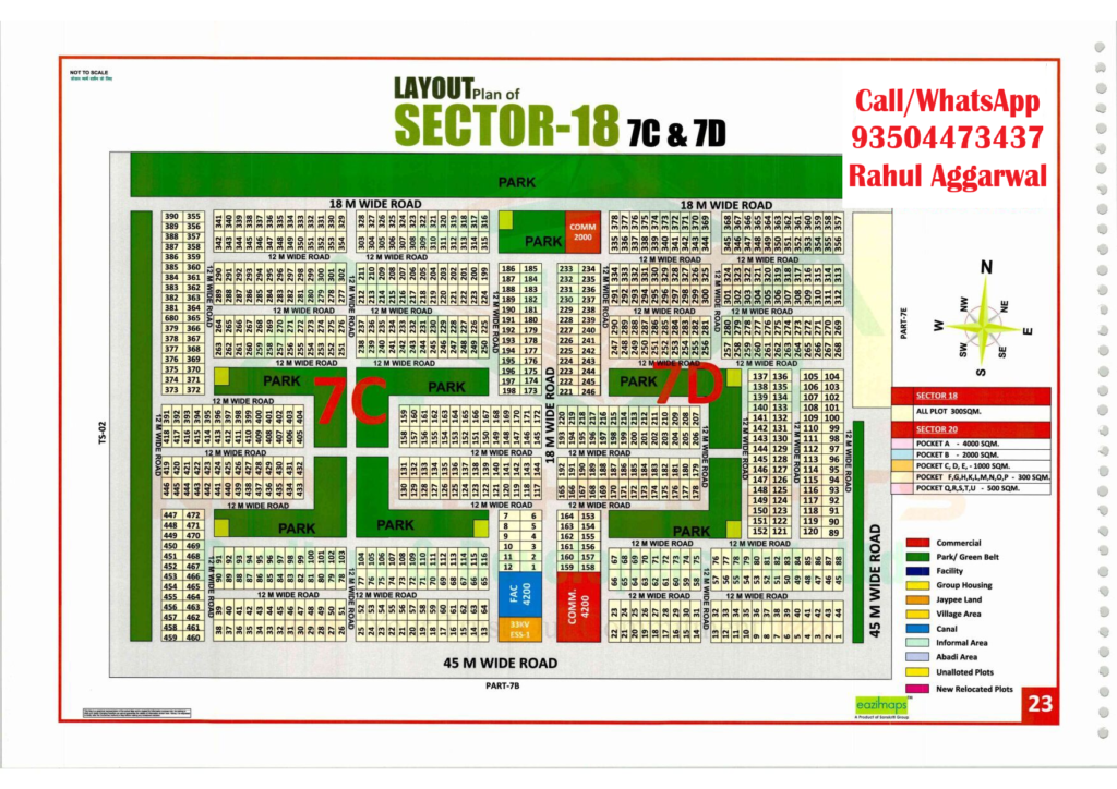 Yamuna Authority Sector 18 Pocket 7C & 7D-yamuna expressway yeida plots