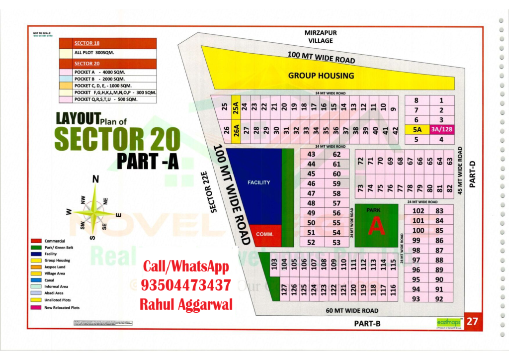 Yamuna Authority Sector 20 Pocket A-yamuna expressway yeida plots