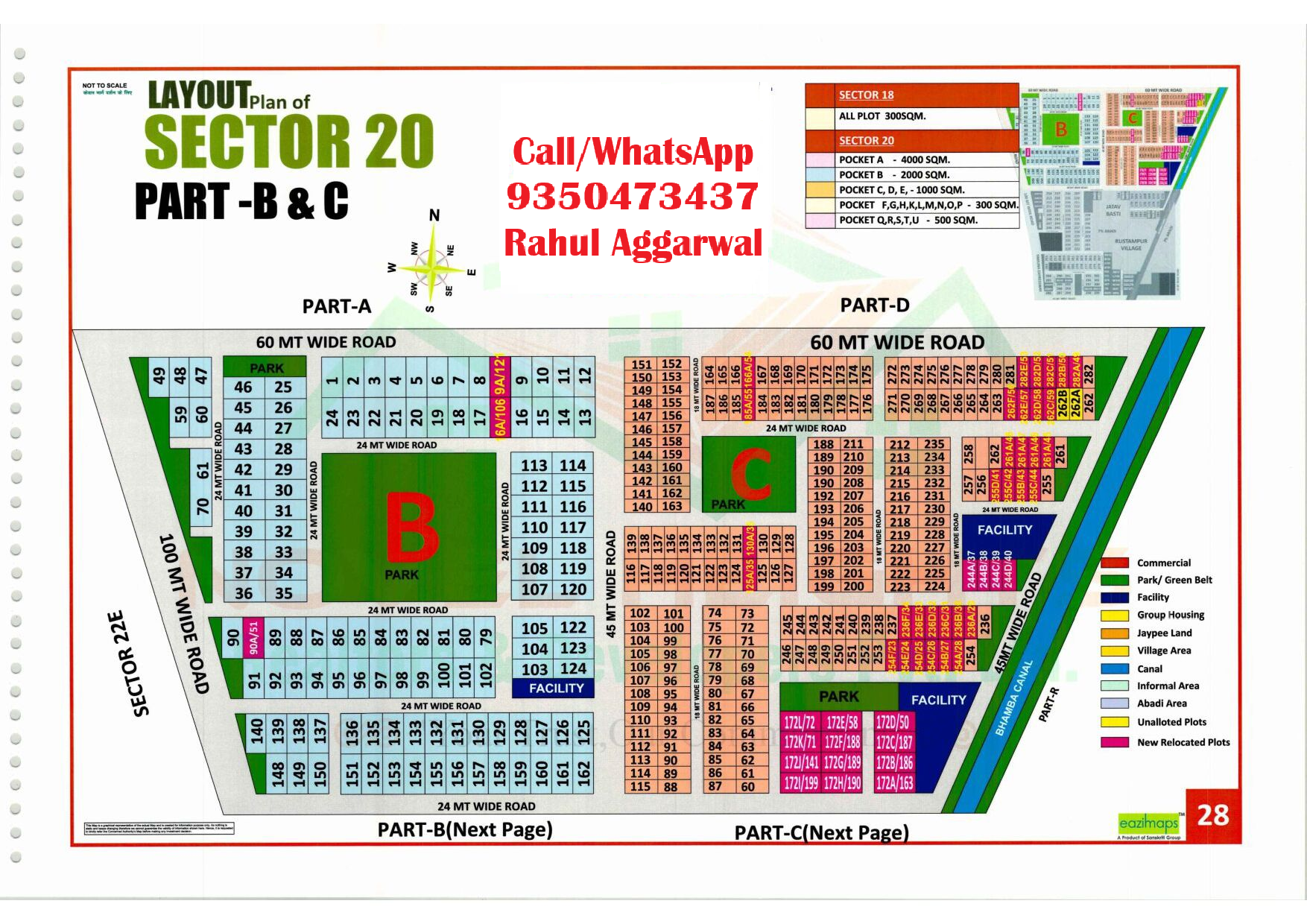 Yamuna Authority Sector 20 Pocket B & Yamuna Expressway YEIDA plots