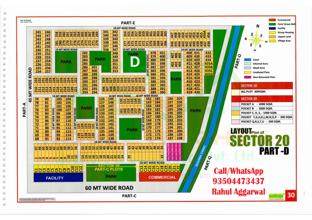 Yamuna Authority Sector 20 Pocket D-yamuna expressway yeida plots