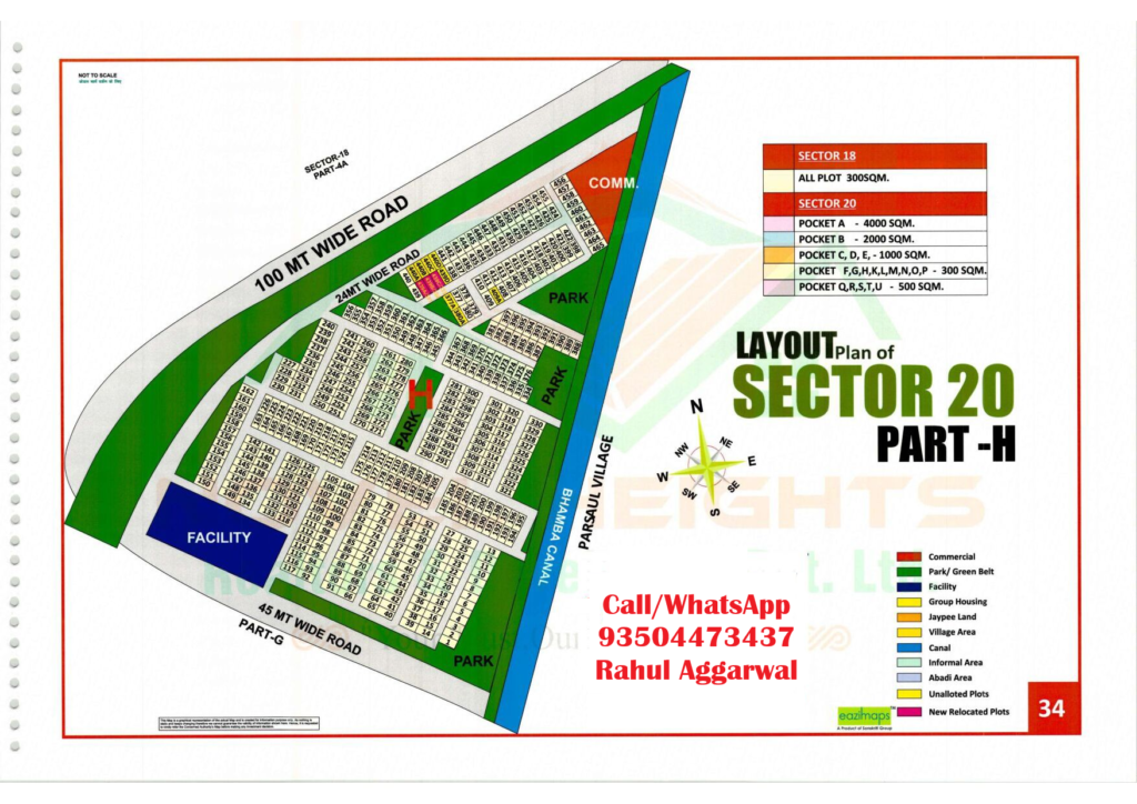 Yamuna Authority Sector 20 Pocket H-Yamuna Expressway YEIDA plots