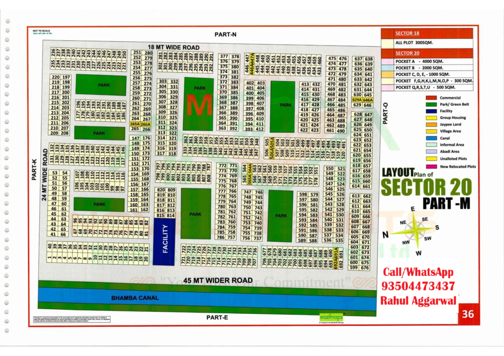Yamuna Authority Sector 20 Pocket M-Yamuna Expressway YEIDA plots