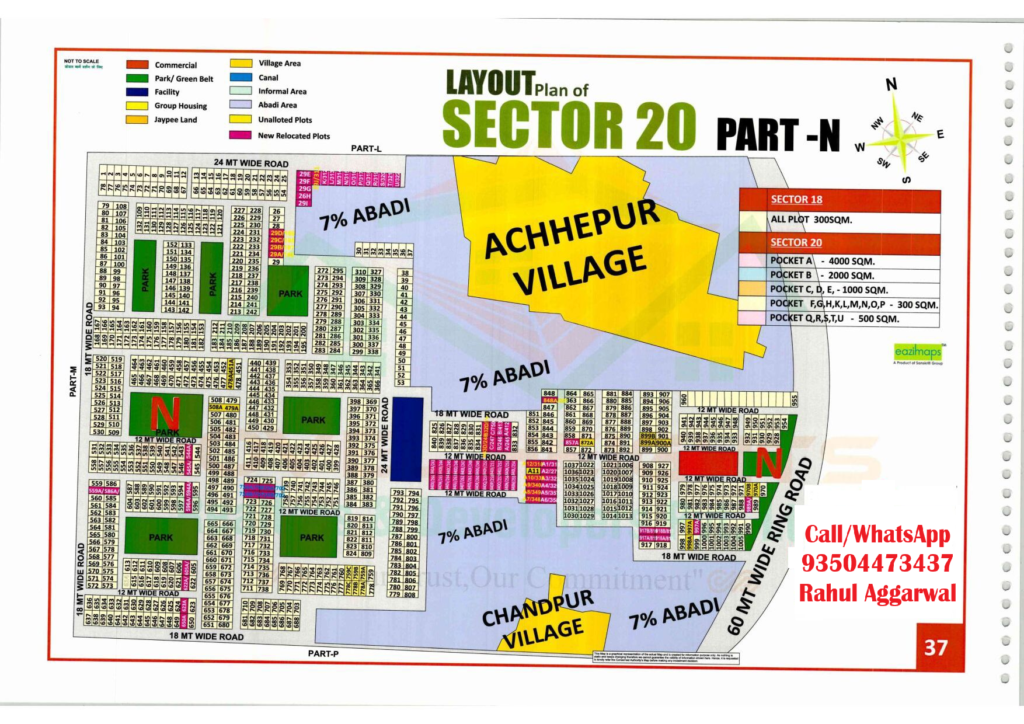 Yamuna Authority Sector 20 Pocket N-Yamuna Expressway YEIDA Plots