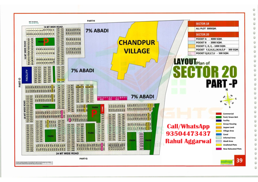 Yamuna Authority Sector 20 Pocket P-Yamuna Expressway YEIDA Plots