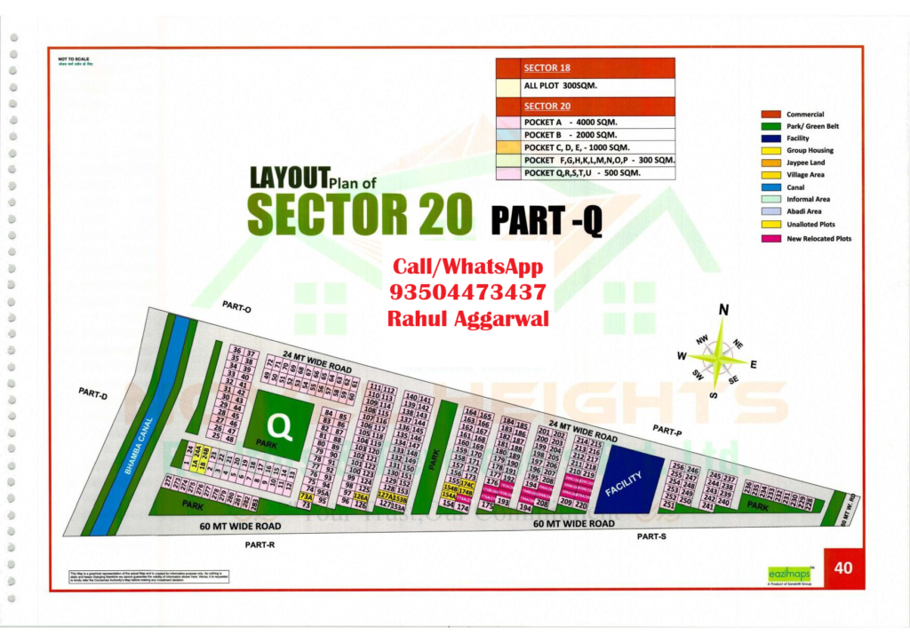 Yamuna Authority Sector 20 Pocket Q-Yamuna Expressway YEIDA Plots